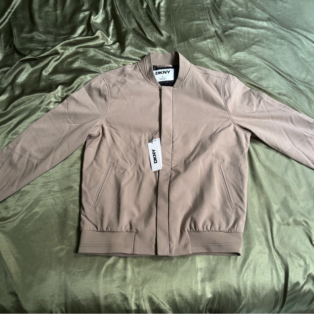 DKNY Light Brown Casual Jacket